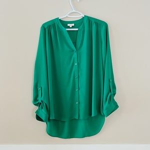 NWOT Laura Green Blouse Size 6